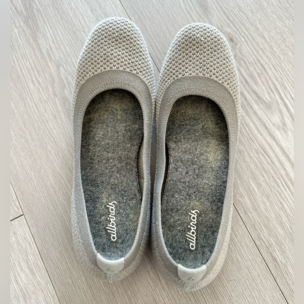 Allbirds Women’s Tree Breezers Flats Gray US 7